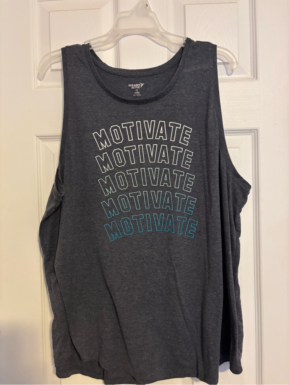 Old Navy Active Graphic Muscle Tanks (2)